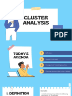 SMA 3 Group 1 Cluster Analysis