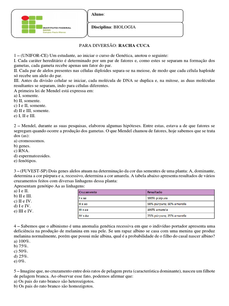 Quadro de Punnett – Wikipédia, a enciclopédia livre, image size:768x1024