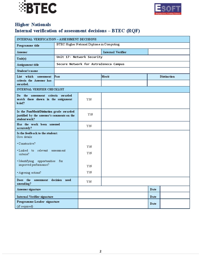 Unit 17 - Network Security | PDF | Computer Network | Plagiarism