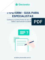 Typeform - Guia Doctoralia para Especialistas