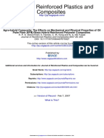 Agro-Hybrid Composite The Effects Onmechanical and Physical Properties of Oil PalmFiber (EFB) Glass Hybrid Reinforced Polyester