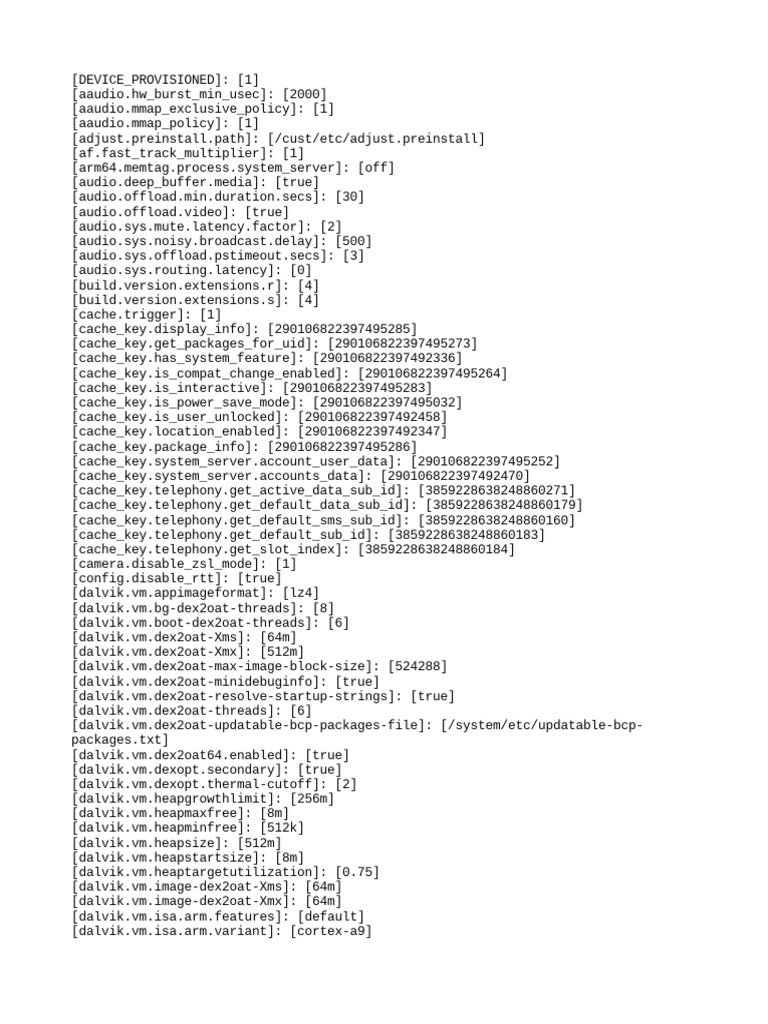 Device settings optimized pdf computing information and