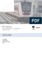 Managing LRT Jakarta Project Consultancy