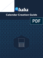 Lulu Calendar Creation Guide