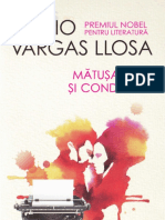 Matusa Julia Si Condeierul - Mario Vargas Llosa