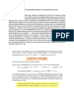 Aproximación de La Distribución Binomial Mediante La Distribución de Poisso1