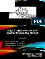 Kredit Bermasalah Dan Restrukturisasi Kredit