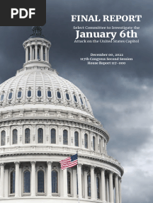 January 6 Committee Final Report