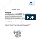 Informe Psicologico Asistencia Emocional Canina - Psicologa Clinica Melissa Lino