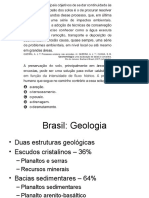 Brasil: Geologia, Altimetria e Unidades Morfológicas