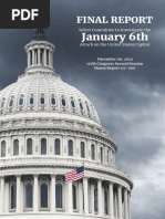 The Final Jan. 6 House Select Committee Report