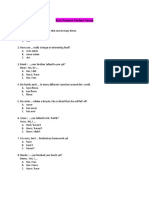 Kuis Present Perfect Tense