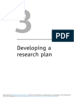 3 Dveloping Research Plan