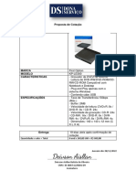 Cotação Gravador DVD Externo Marca First Option Modelo KP-LE300