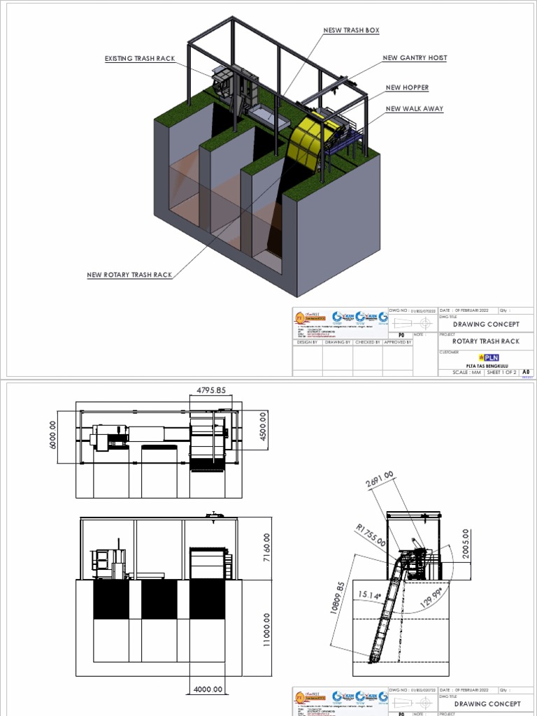 Rotary Trash Rack 2 | PDF