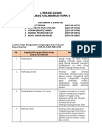 Lembar Kerja Pengamatan Lingkungan Kaya Literasi