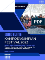 Guideline Kampoeng Impian Festival 2022 Kategori Umum