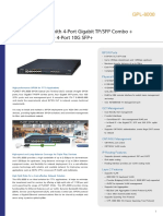 8-Port GPON OLT With 4-Port Gigabit TP/SFP Combo + 4-Port 1000X SFP + 4-Port 10G SFP+