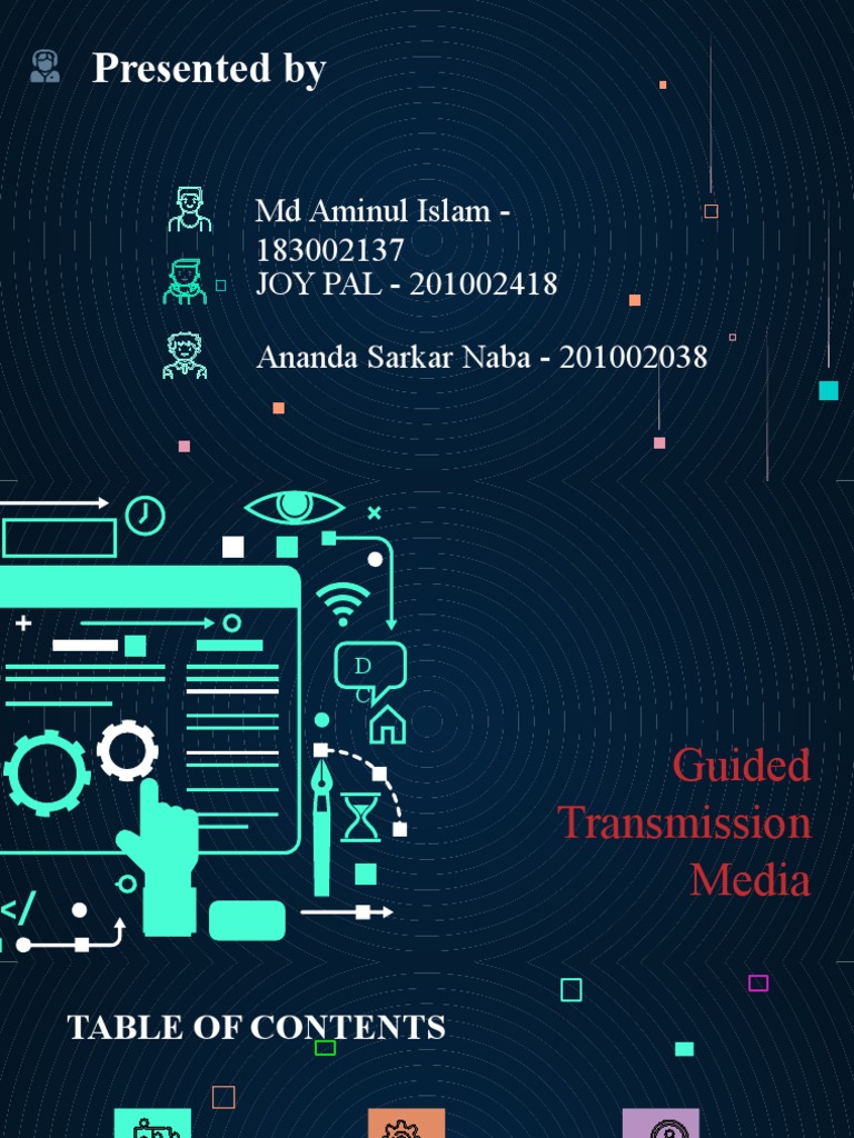 Guided Transmission Media PDF Transmission Medium Coaxial Cable