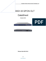 V1600G1-B Gpon Olt Datasheet: Guangzhou V-Solution Telecommunication Technology Co., LTD