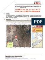 Reporte Complementario #6761 29ago2022 Incendio Forestal en El Distrito de Alto Selva Alegre Arequipa 2