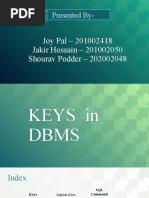 Keys in Database Management System