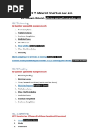 Complete IELTS Material List