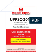 752purl - CE UPPSC - AE Paper II