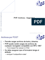 PHP Archivos Seguridad
