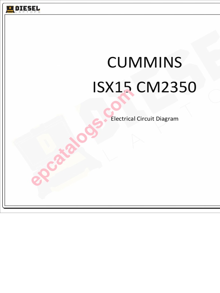 Cummins ISX15 CM2350 (201317) 1 PDF Internal Combustion Engine