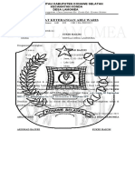 SURAT KET Ahli Waris SAKSI