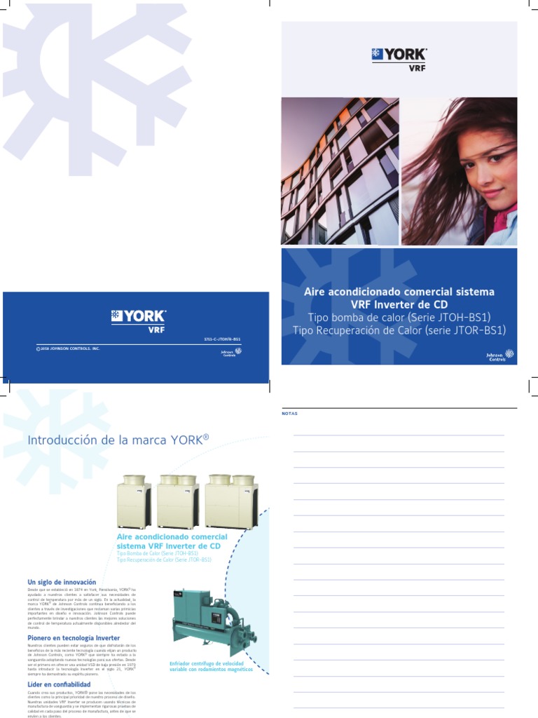Catalogo VRF - ESP - Compaginado | PDF | Aire acondicionado | Termostato