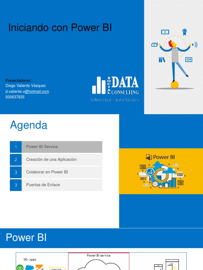Introducción a Power BI y sus funciones | PDF | Internet | Red mundial