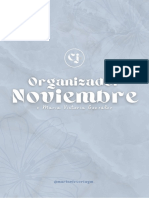 Organizador de Noviembre - @mariavictoriagm