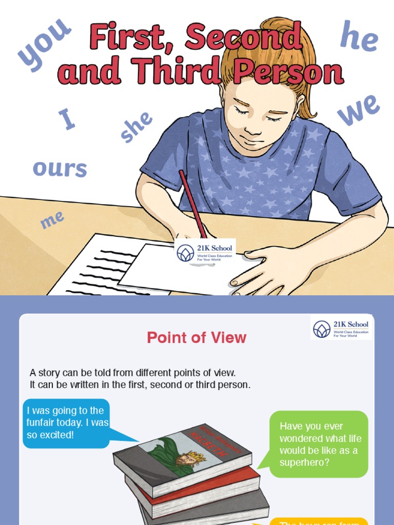 1st, 2nd, 3rd Person | PDF