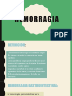 Hemorragia gastrointestinal masiva: causas, síntomas y tratamiento