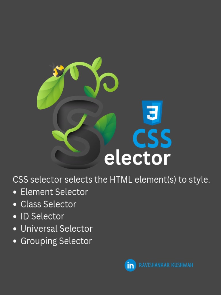 CSS Selector | PDF | Html | Computer Data