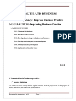324 Improve Business Practice Lecture Note