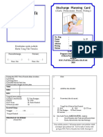 Kartu Discharge Planing