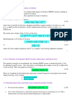 Part1 Subset4 VIB Analysis of MDOF Discrete Systems #4MDOF Equations & Solution #5Eigenvalues&Eigenvectors