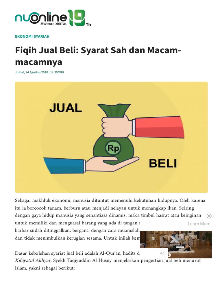 Jual Beli Online dalam Perspektif Fiqih: Tantangan dan Solusi di Era Digital