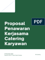 Proposal RA Catering 2022