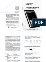 APF Mark V Calculator Manual