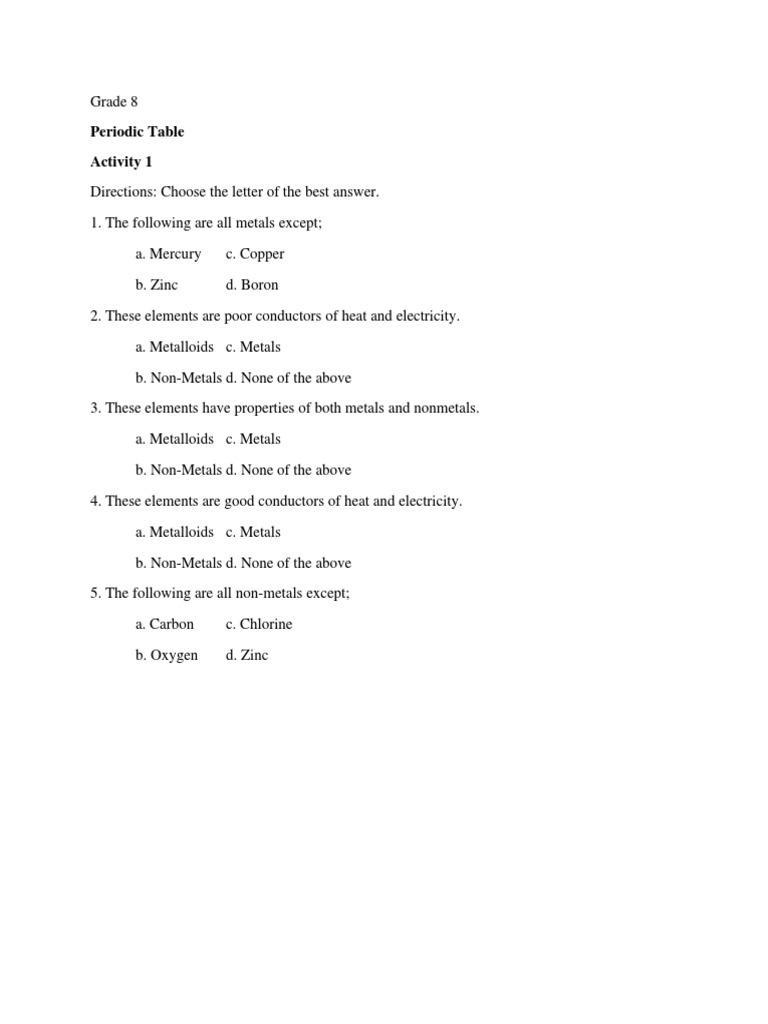 cambridge grade 8 science worksheets pdf