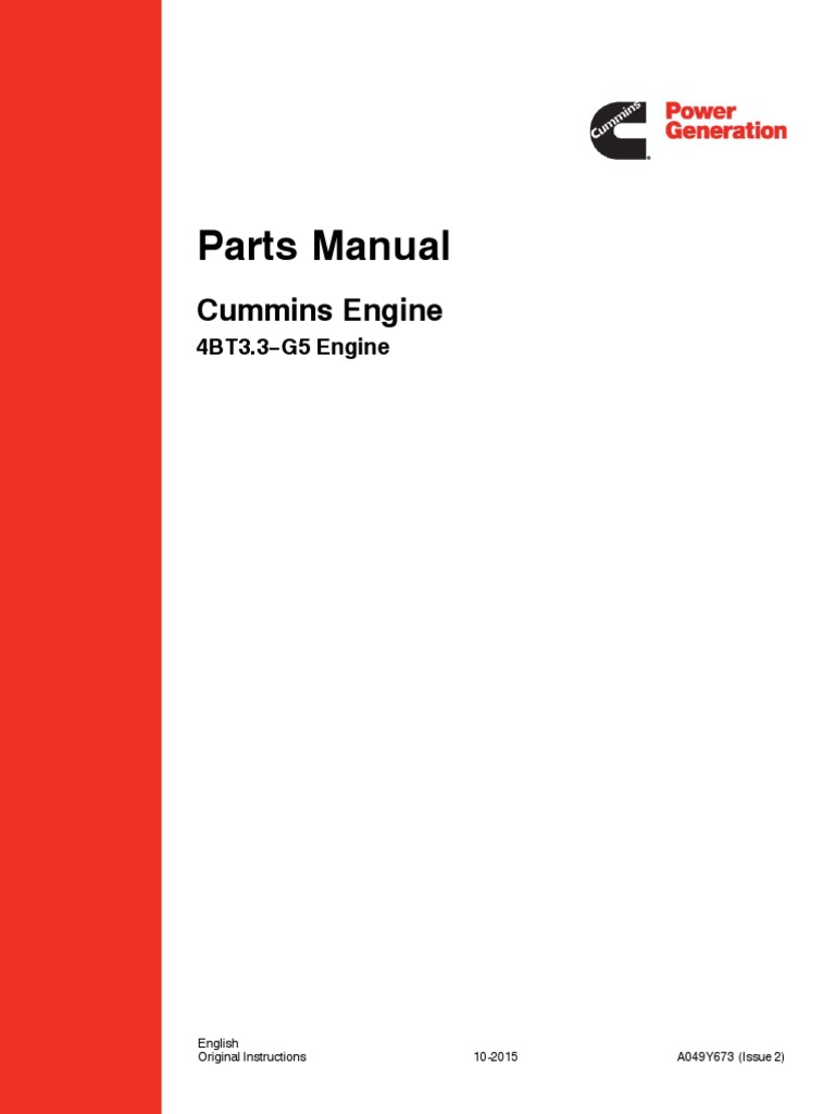 Cummins 4bt3.9 Parts Manual Online