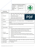 Serah Terima Dalam Rujukan Internal Puskesmas