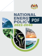 National Energy Policy - 2022 - 2040