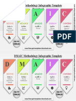 DMAIC Methodology Infographic Template Download