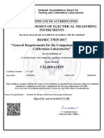 Institute for Design of Electrical Measuring Instruments ISO/IEC 17025 Accredited Calibration Laboratory