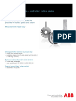 FPD190 - Differential Pressure - Restriction Orifice Plates